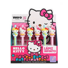 Lapiz infinito hello kitty
