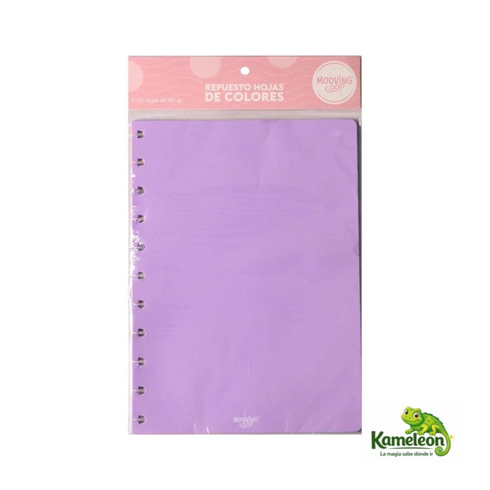 REPUESTO DE CUADERNO INTELIGENTE MOOVING TAMAÑO CARTA