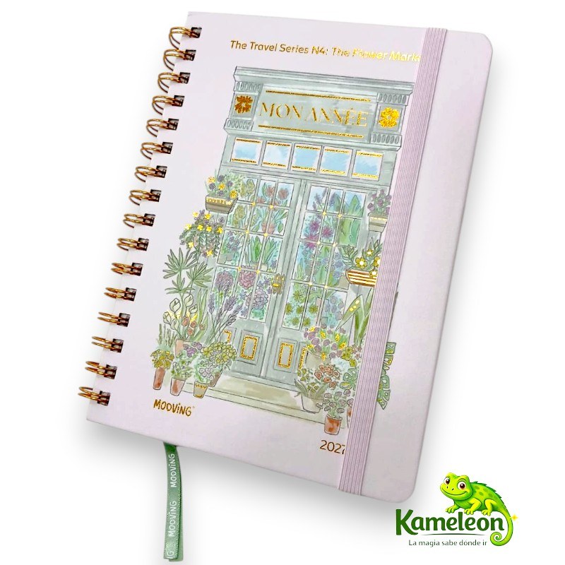 AGENDA MOOVING 15X21 SEMANAL TRAVEL - 1404105