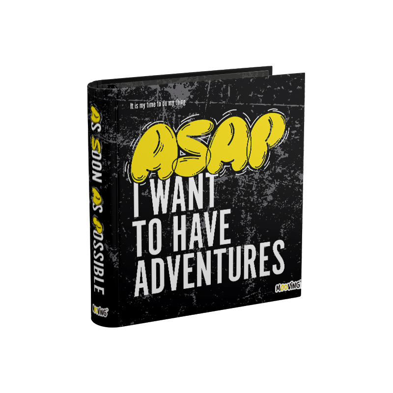 Carpeta mooving numero 3 grunge