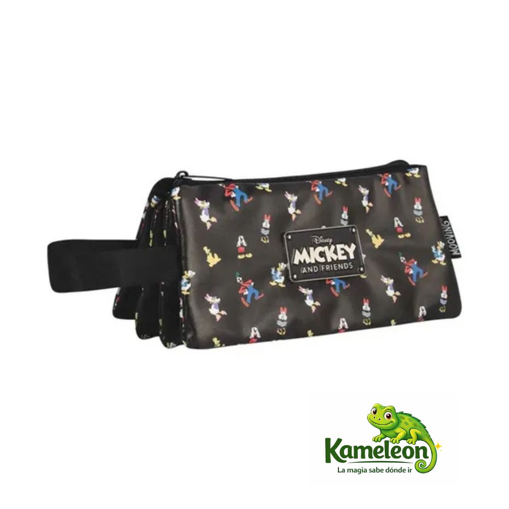 Cartuchera mooving cuadruple mickey and friends - 1532253