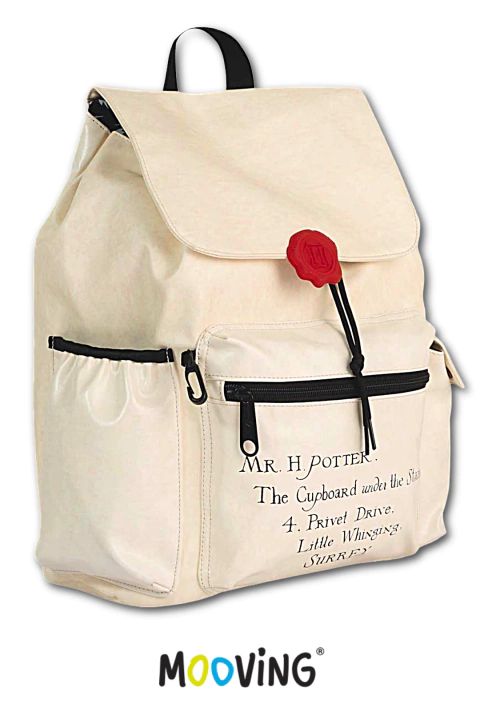 Mochila mooving harry potter letter  16 plg ( 23 lt )- 1622226