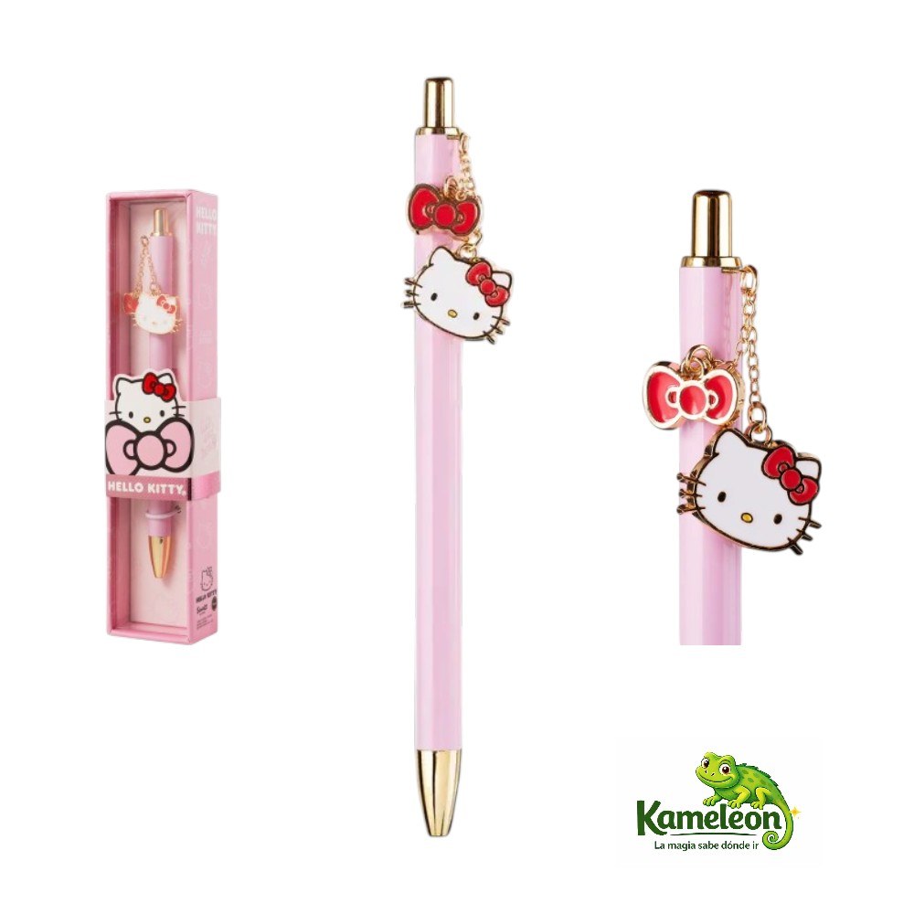 Boligrafo Mooving Retractil Hello Kitty