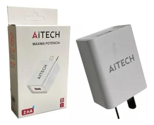 Cargador usb aitech maxima potencia 2,4a