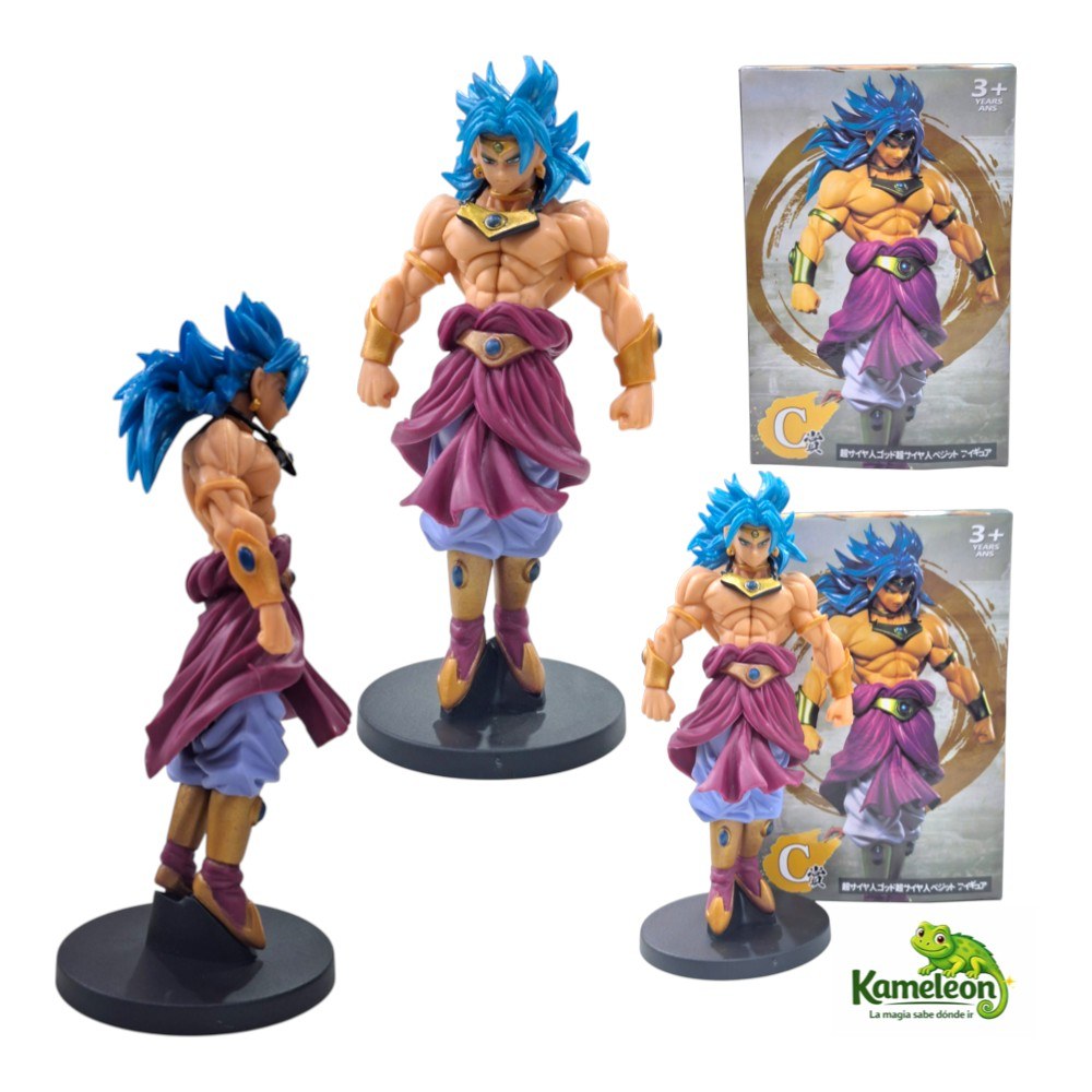 MUÑECO ESTATUA FIGURA DE COLECCION SUPER SAIYAN DIOS VEGITO