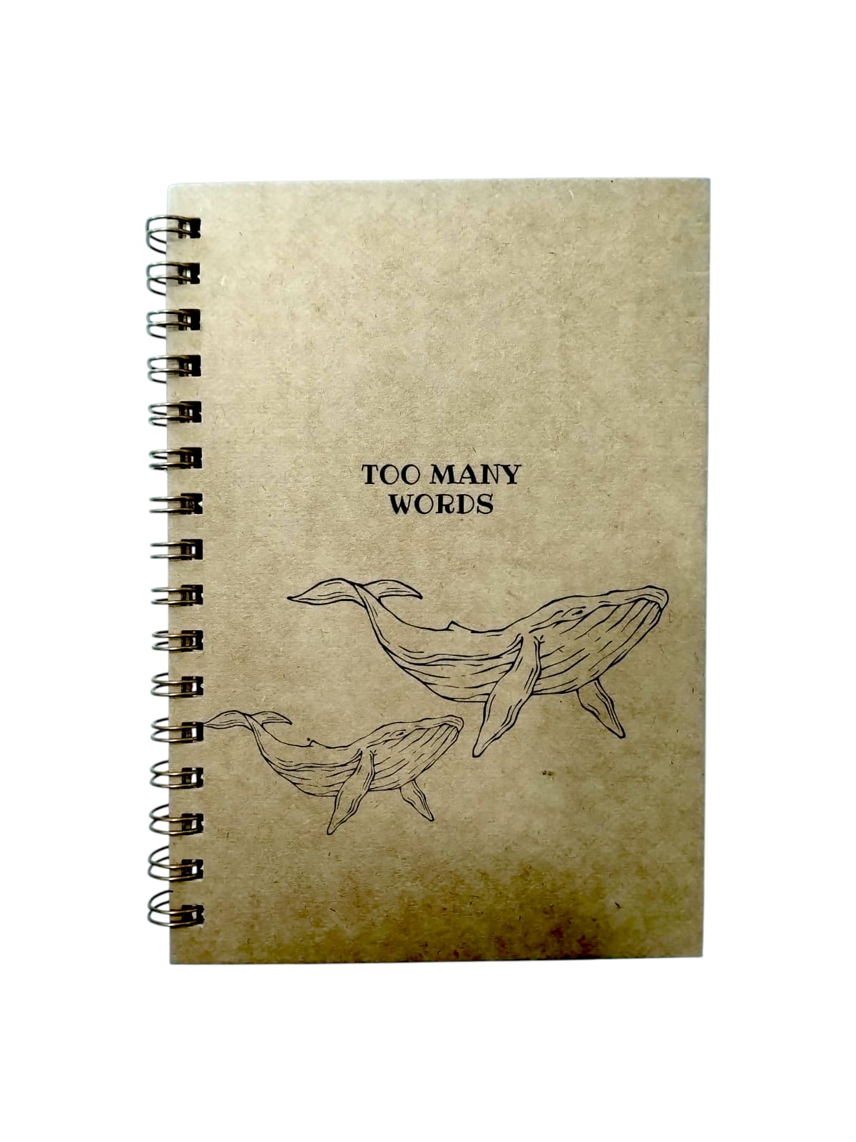 Cuaderno prode-line natural liso ballena