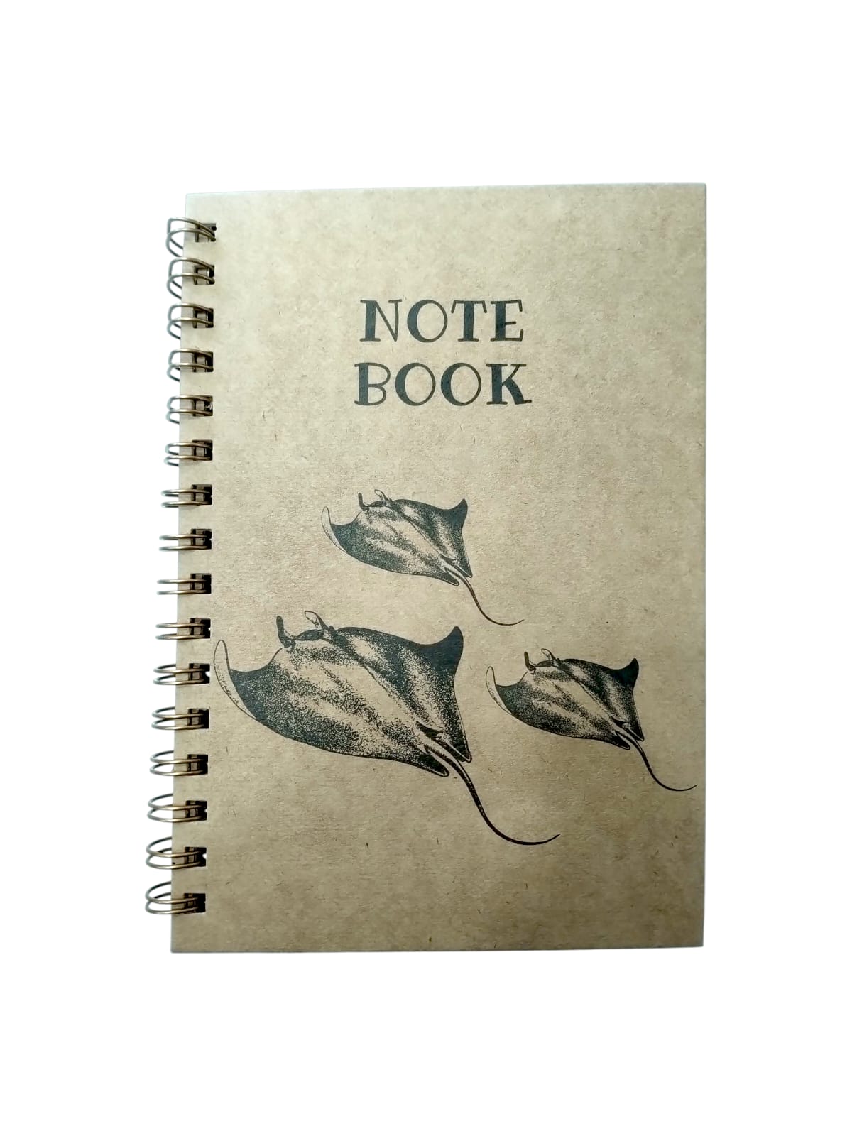 Cuaderno prode-line natural liso manta raya