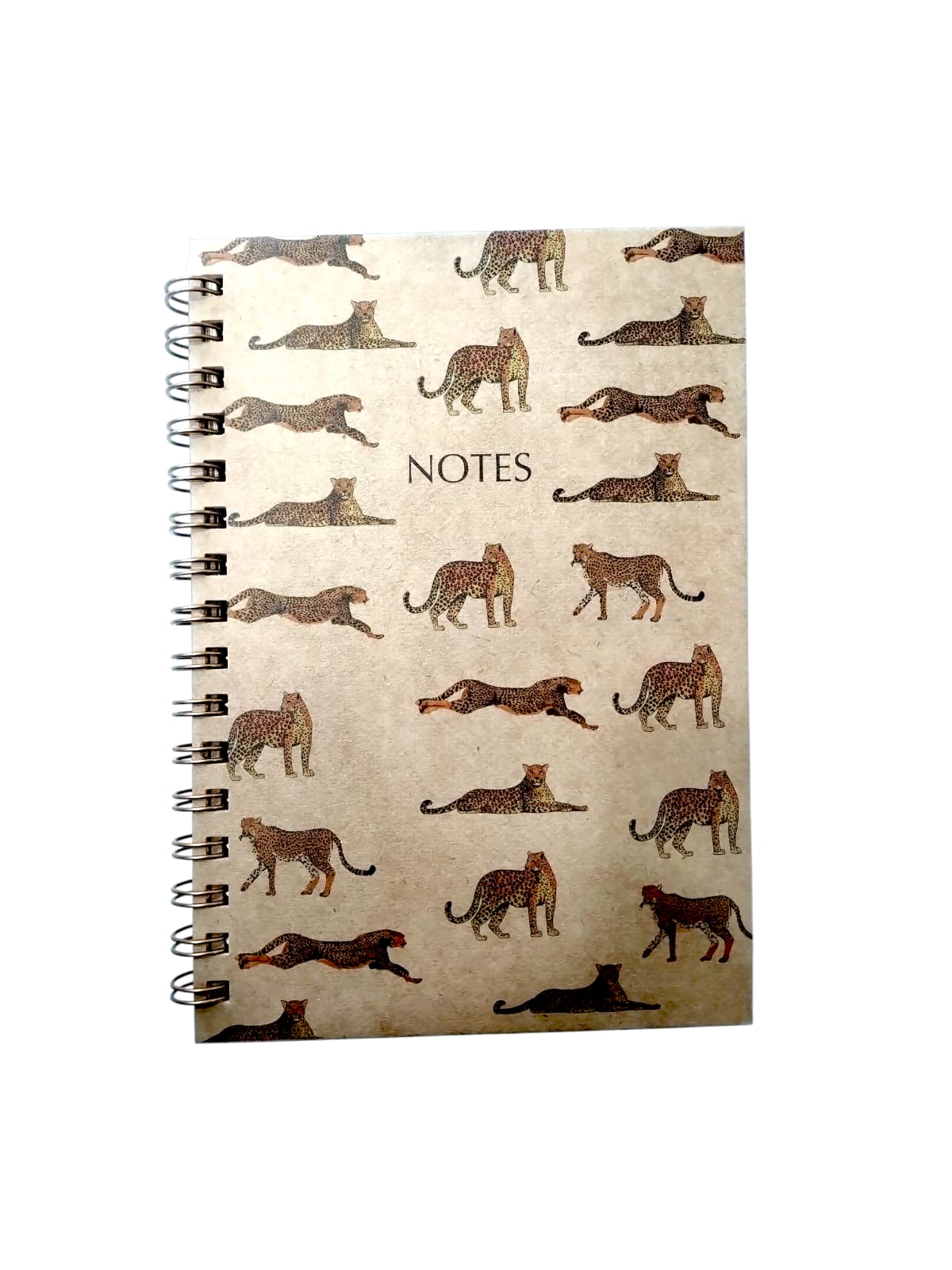 Cuaderno prode-line natural liso leopardo