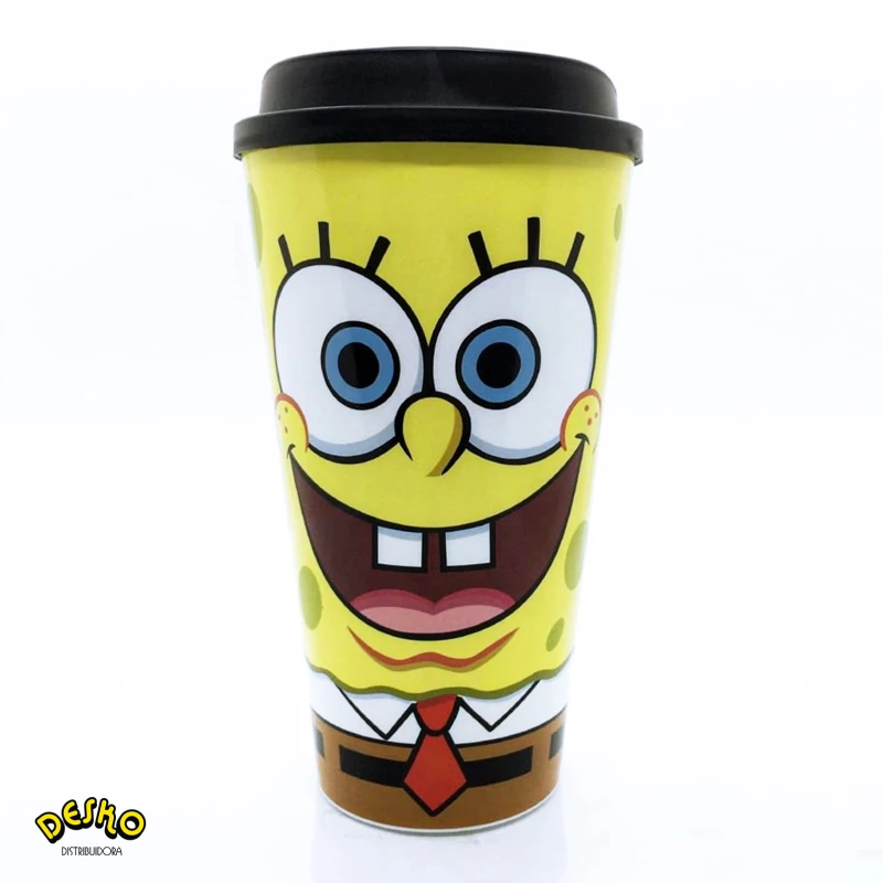 Vaso plastico bob esponja
