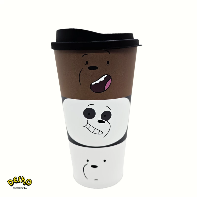 Vaso plastico osos escandalosos