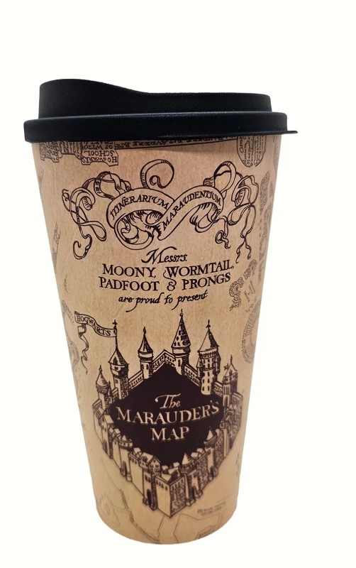 Vaso plastico harry potter mapa del merodeador 