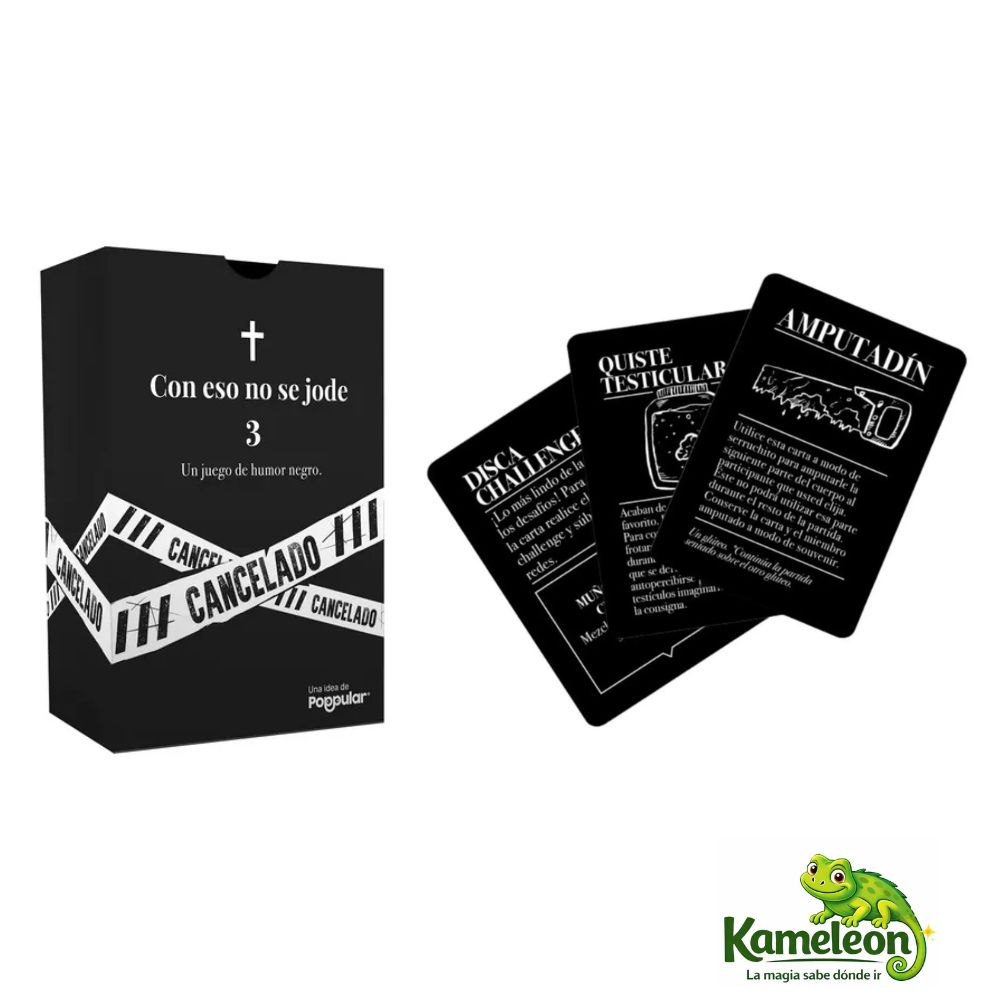 Juego de cartas: con eso no se jode, cancelado 3