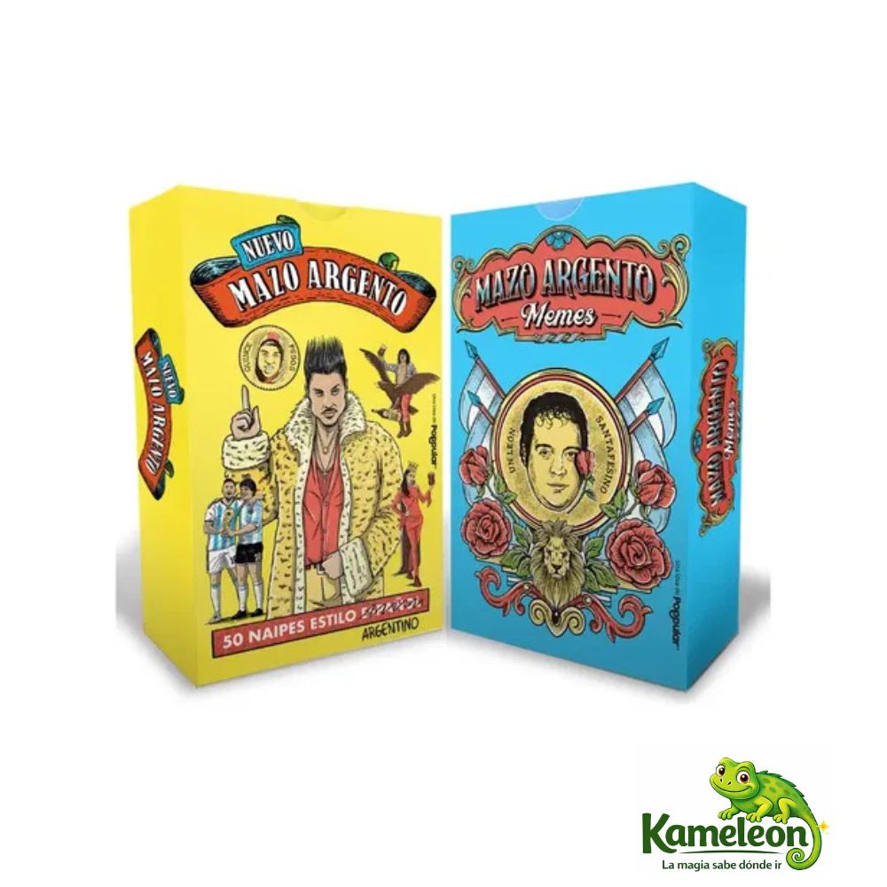 Mazo de cartas argento: memes