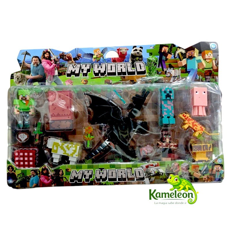 BLOQUES MY WORLD EN BLISTER