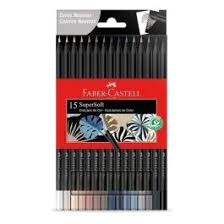 Lapices faber castel supersoft tonos neutros x15