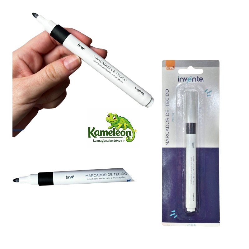 Marcador brw para tela negro