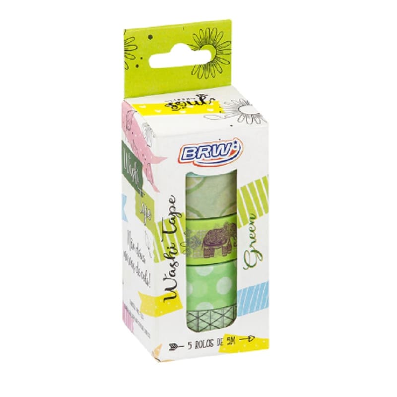 Cnta brw decorativa green x5