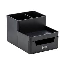 Organizador brw 4 compartimientos negro