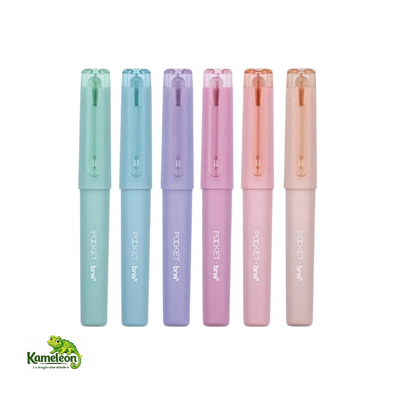 Resaltador brw pocket pastel