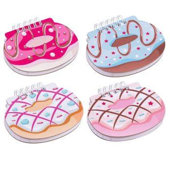 Libreta brw anotador diseÑo tutti frutti donas - 80h