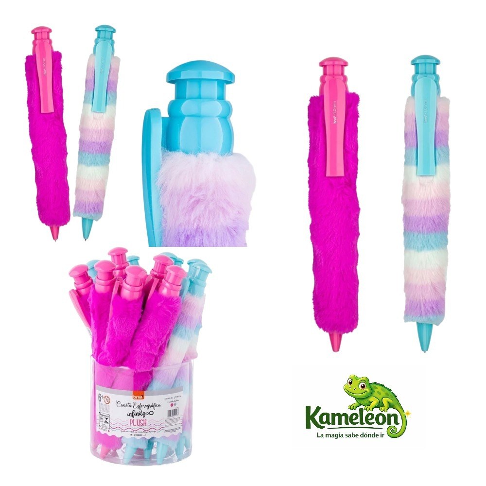Lapicera brw gigante infinity plush