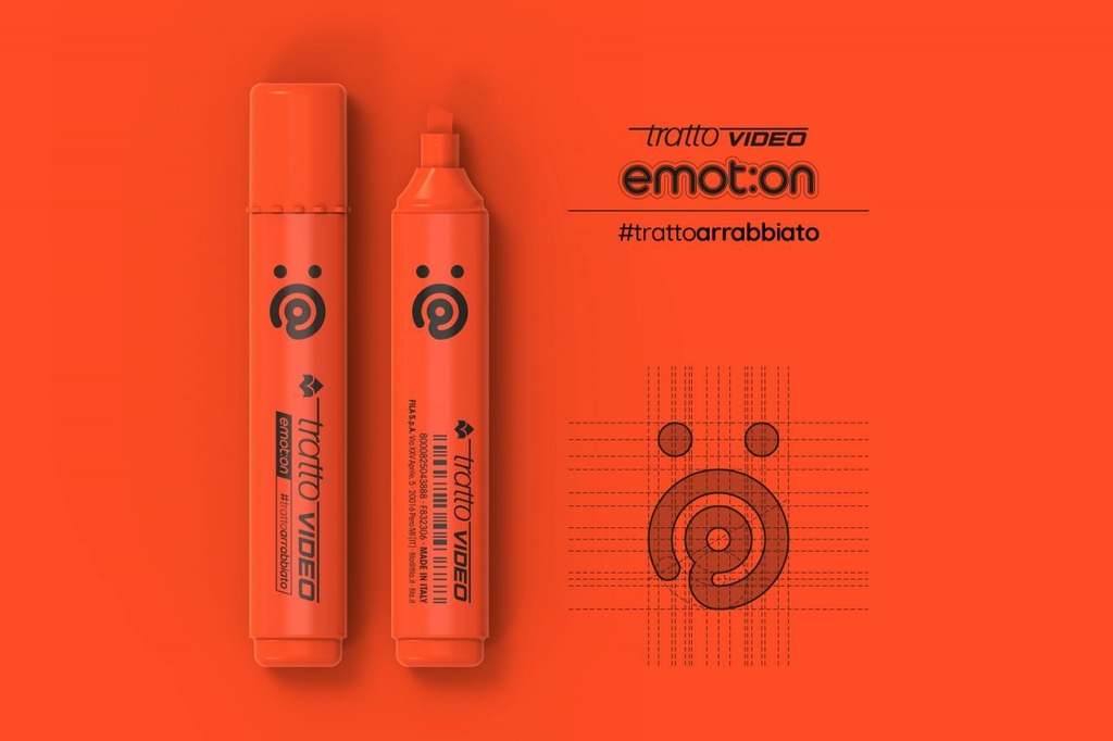 Resaltador tratto chato fluo salmon 