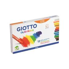 Crayon giotto olio pastel x 12 unidades