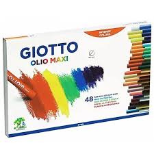 Crayon giotto olio pastel x 48 unidades