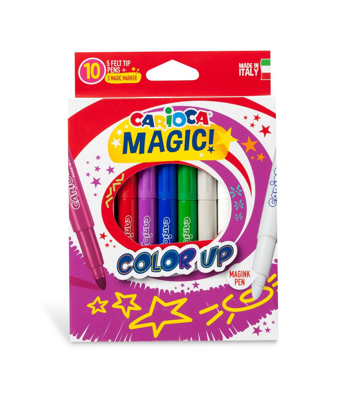 Marcadores magicos color up carioca x10