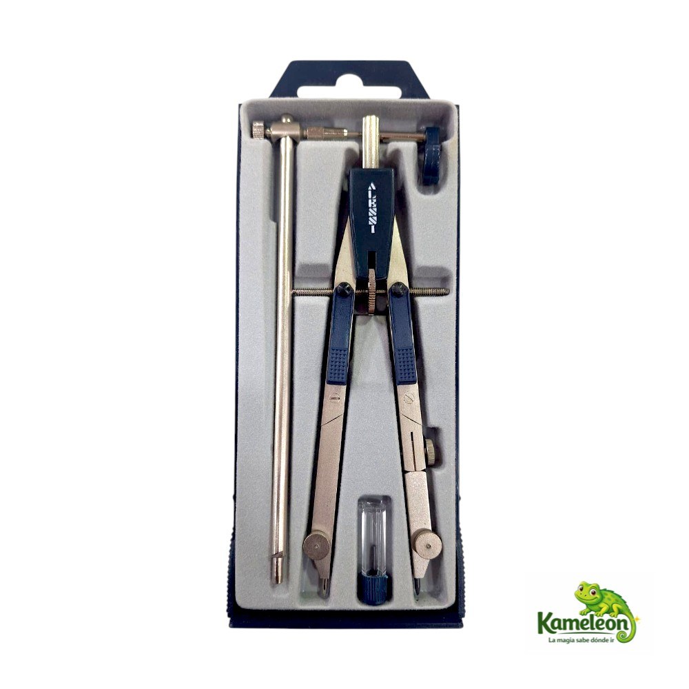 COMPAS BALAUSTRON DE DIBUJO TECNICO ALESSI 20007BA- SET 4 PIEZAS