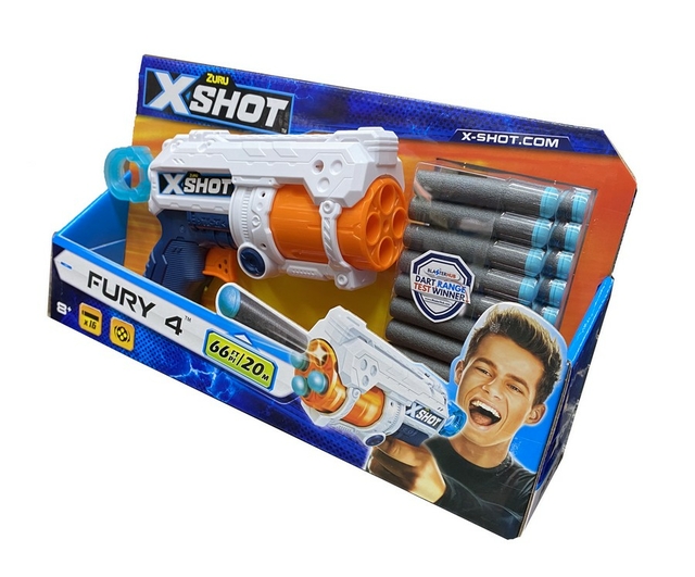 Pistola x-shot fury 4