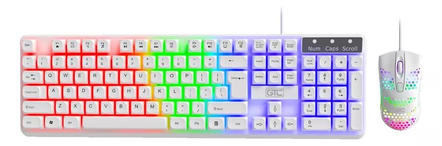 Teclado gtc prisma duo cbg-025b + mouse
