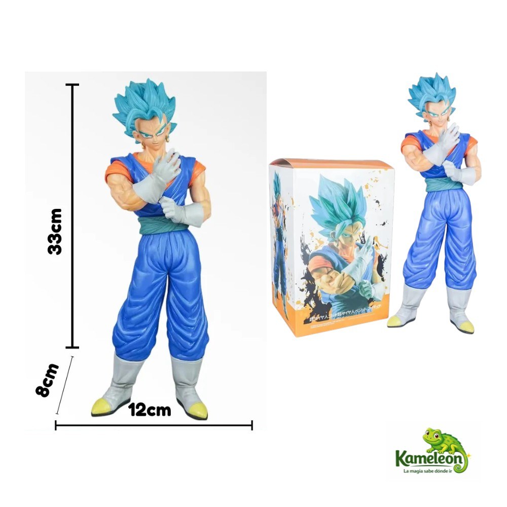 MUÑECO ESTATUA FIGURA DE COLECCION SUPER SAIYAN VEGETTO