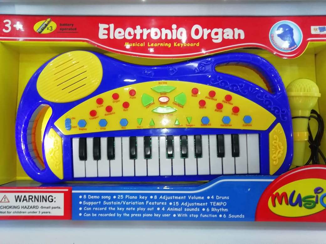 Organo con microfono 