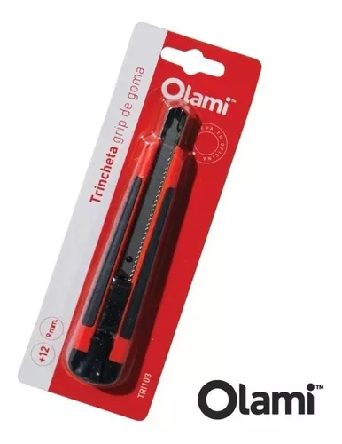 Cutter olami grip de goma 9mm tri03