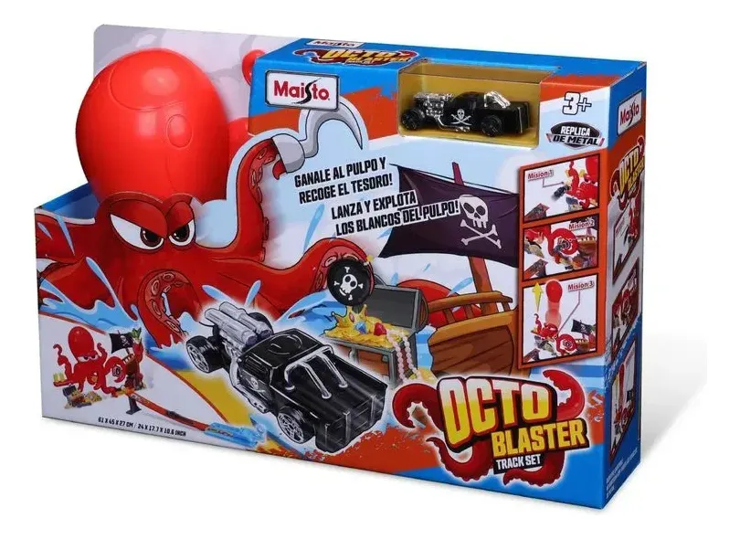 Pista de autos maisto: octo blaster 