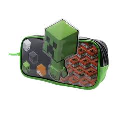 Cartuchera cresko 3d 1 piso minecraft  - mi 519