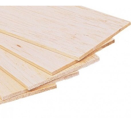 Plancha madera balsa 1mm