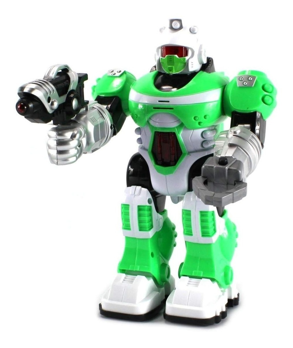 Robots android verde