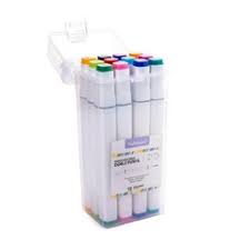 Marcadores doble punta multipaper x12 u