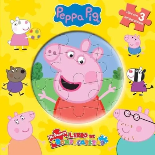 Mi primer libro con rompecabezas: peppa pig