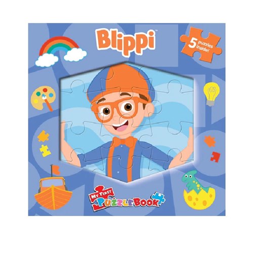 Mi primer libro con rompecabezas: blippi