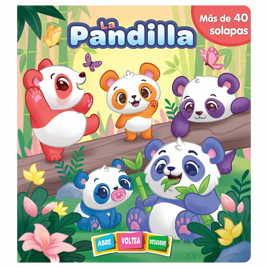Libro lee y descubre: la pandilla 