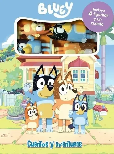 Libro de cuentos y aventuras: bluey