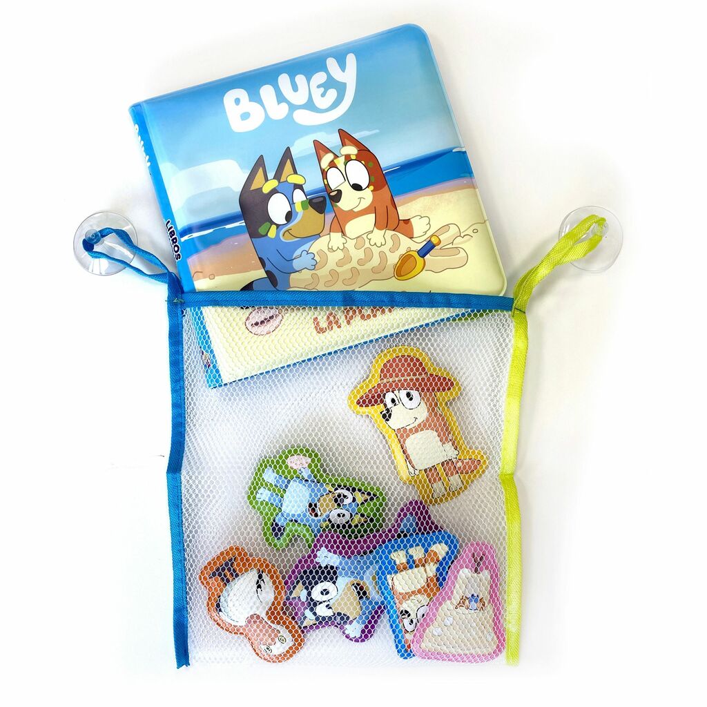 Libro para la hora del baÑo: bluey - la playa