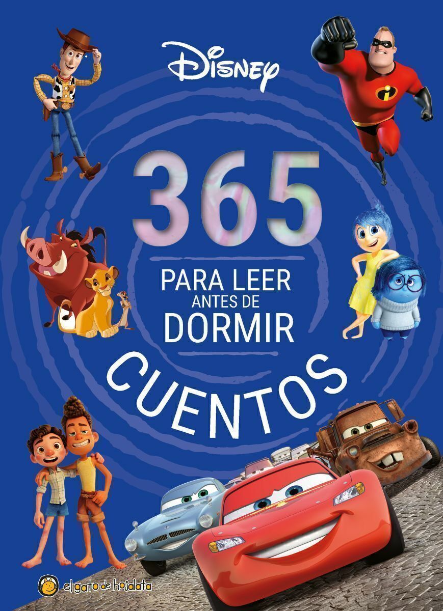 Libro 365 cuentos para leer antes de dormir (tapa azul)