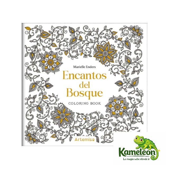 Coloring book: Encantos del bosque