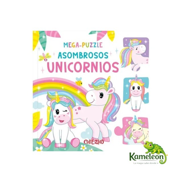 Mega-puzzle: Asombrosos Unicornios