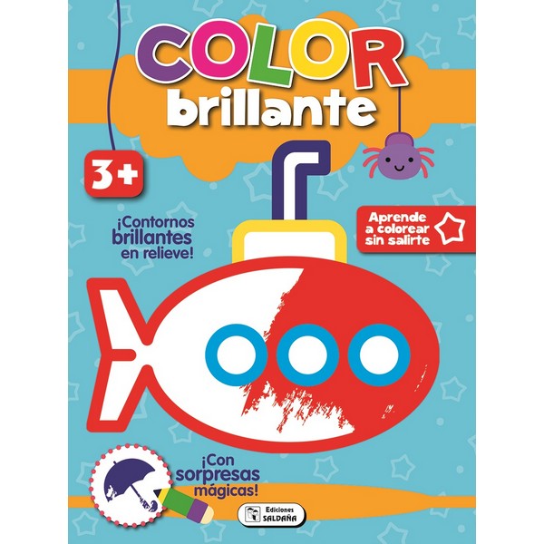 Libro color brillante - submarino