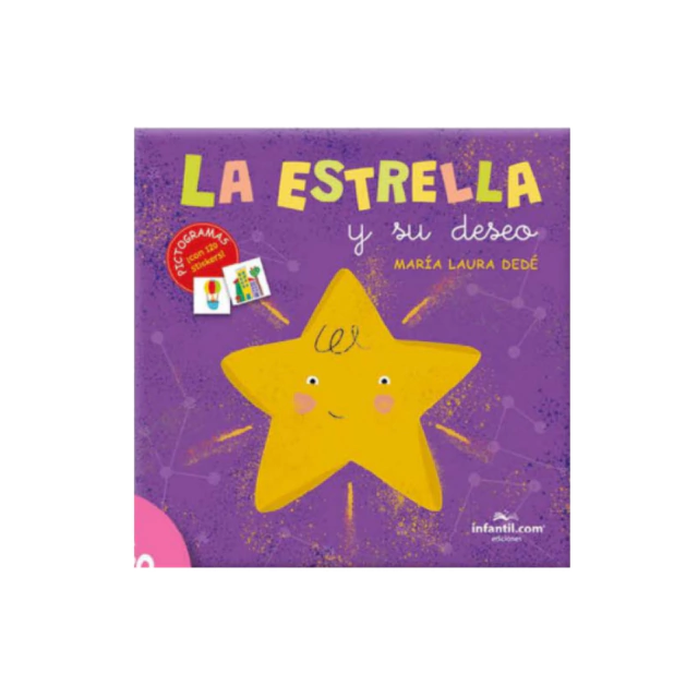 Libro pegapictocuentos la estrella y sus deseos